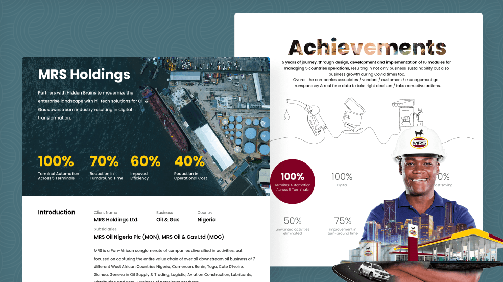 MRS Holdings Digital Transformation In Oil And Gas Industry